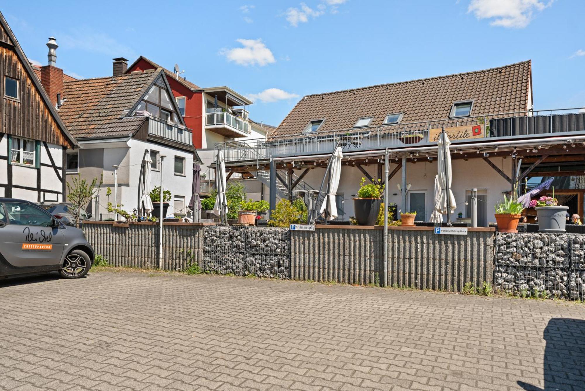 Mola Apartments-Charmante Ferienwohnung Im Herdecke Zentrum Fuer 3 Personen-Grosse Dachterrasse-Grill-Gratis Parken-Wlan Eksteriør bilde