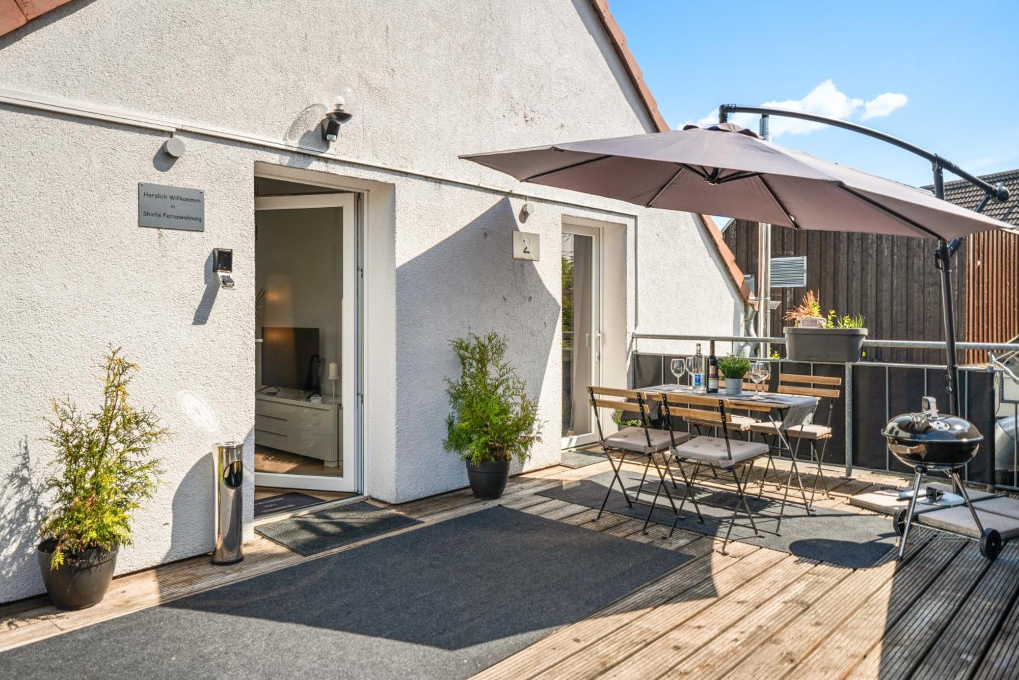 Mola Apartments-Charmante Ferienwohnung Im Herdecke Zentrum Fuer 3 Personen-Grosse Dachterrasse-Grill-Gratis Parken-Wlan Eksteriør bilde