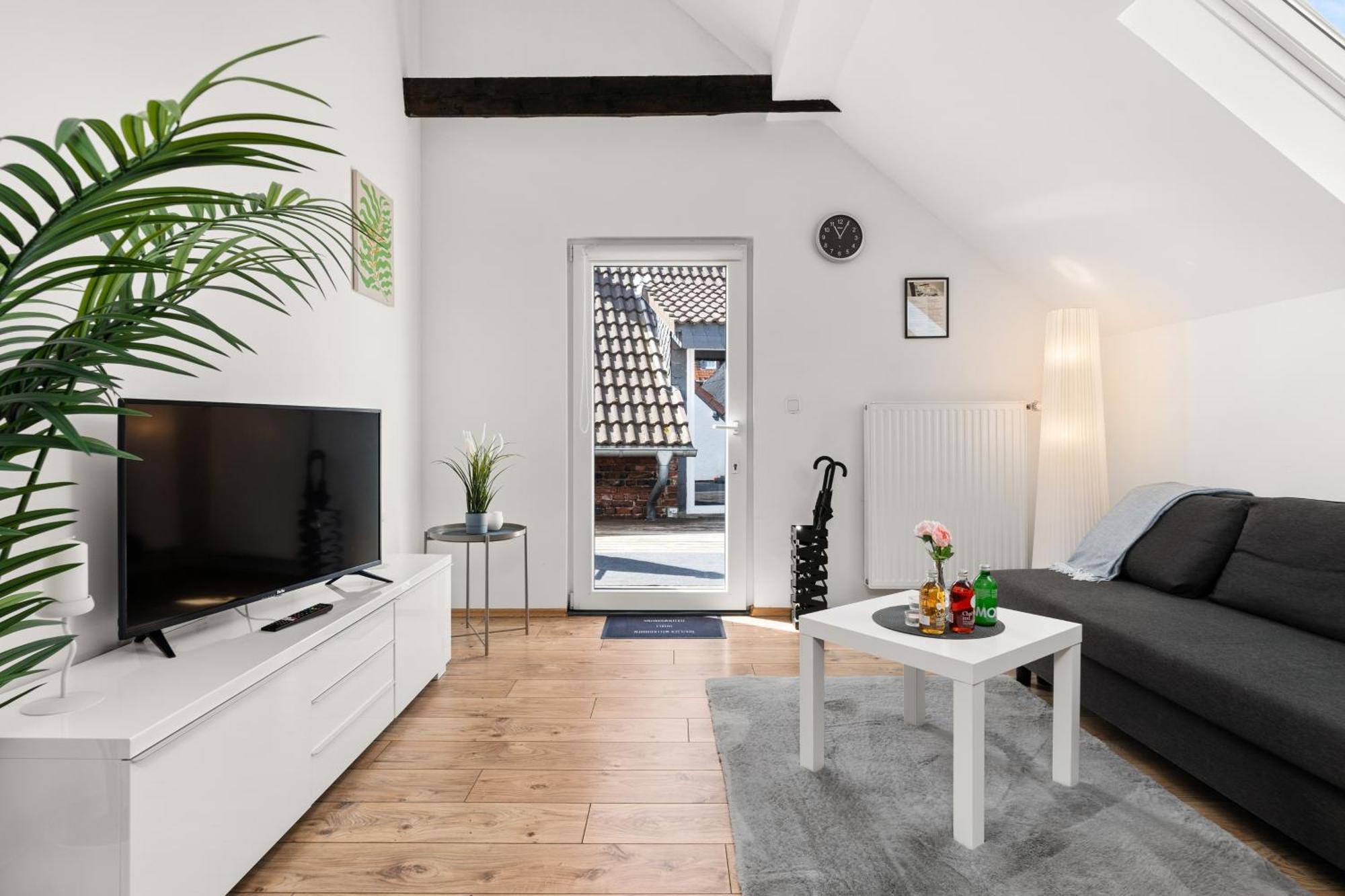Mola Apartments-Charmante Ferienwohnung Im Herdecke Zentrum Fuer 3 Personen-Grosse Dachterrasse-Grill-Gratis Parken-Wlan Eksteriør bilde
